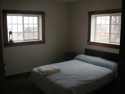 Hunting lodge bedroom